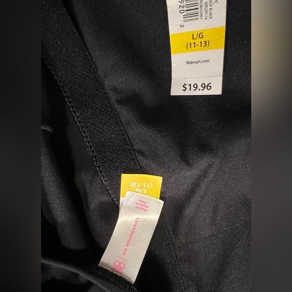 NWT. No Boundaries 1 Piece Swim Suit. Cheeky High Leg Cut. Scoop Back. - Picture 7 of 10